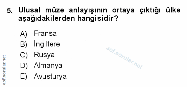 Soru 5