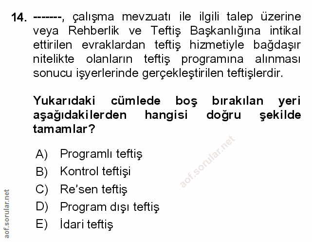 Soru 14