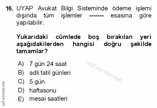 Soru 16