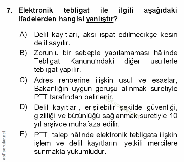Soru 7