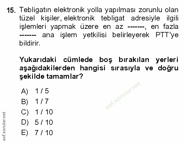 Soru 15
