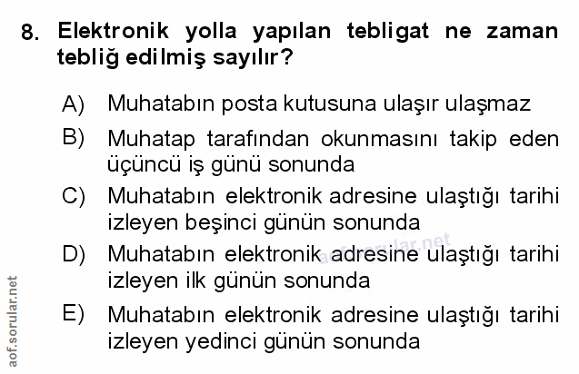 Soru 8