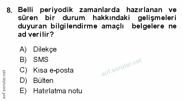Soru 8