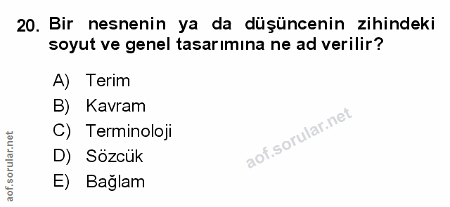 Soru 20