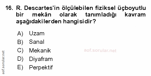 Soru 16