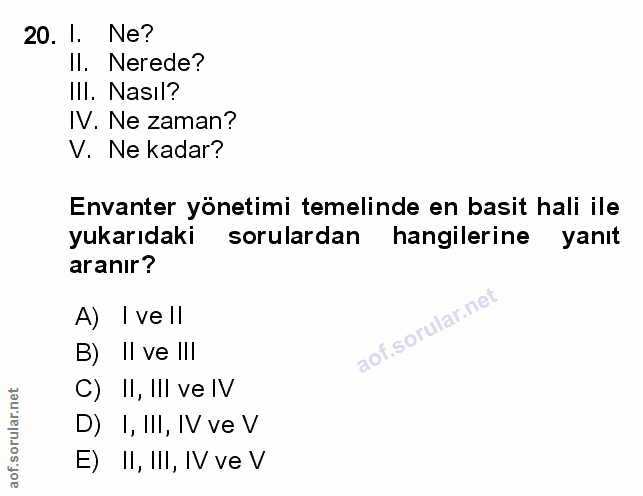 Soru 20