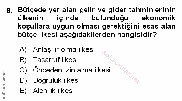Soru 8