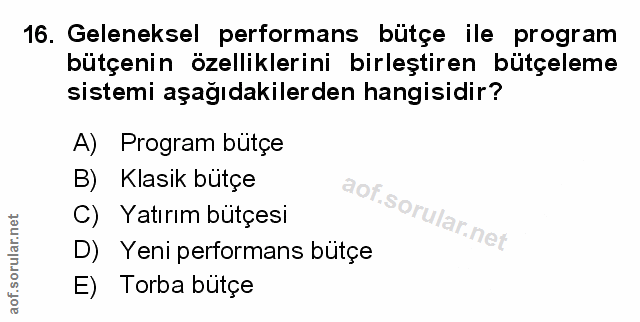 Soru 16