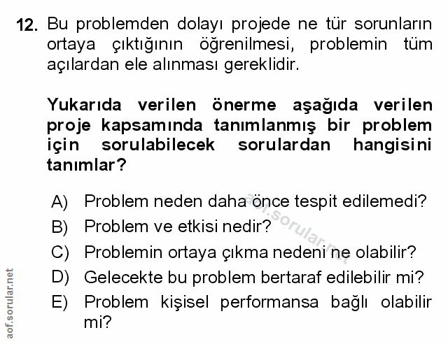 Soru 12