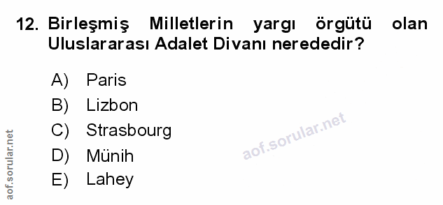 Soru 12