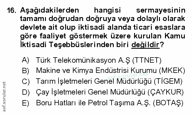 Soru 16