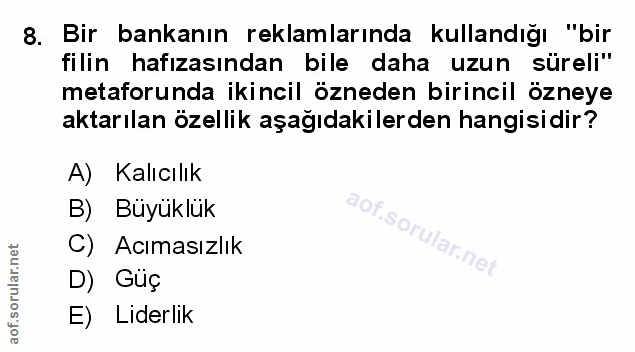Soru 8