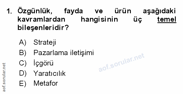 Soru 1