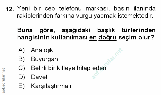 Soru 12