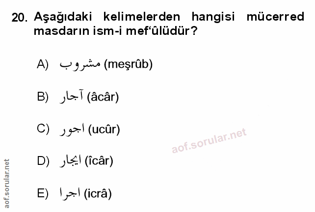 Soru 20