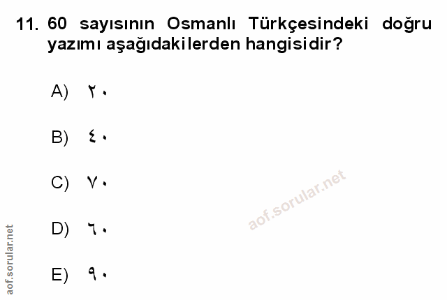 Soru 11