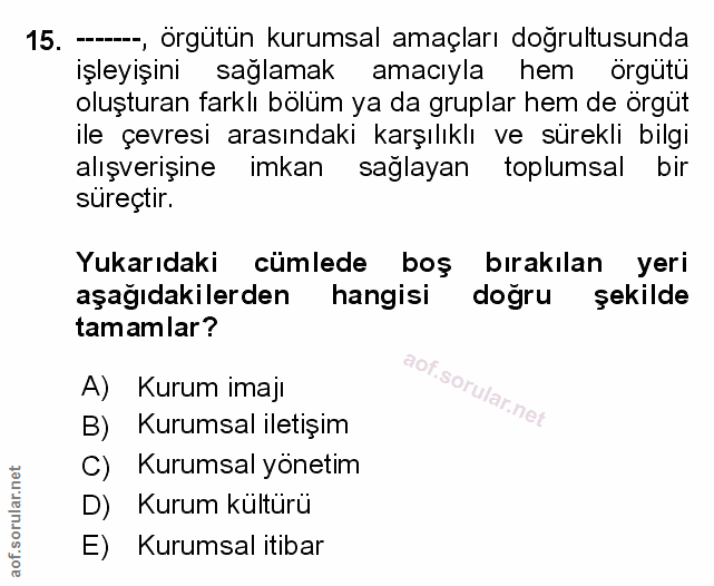 Soru 15