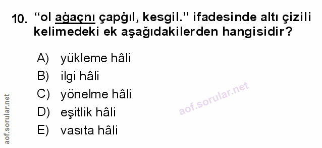 Soru 10