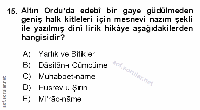 Soru 15
