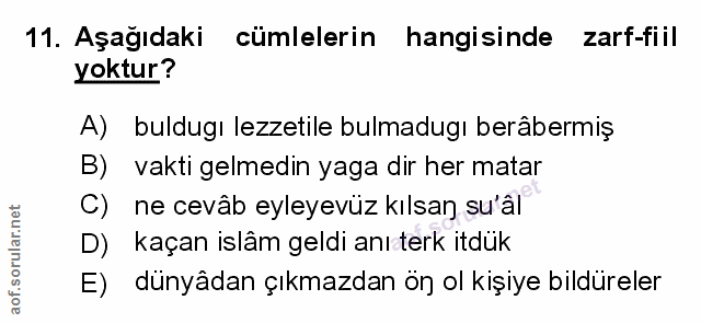 Soru 11