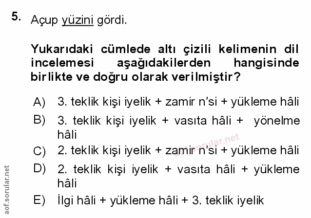 Soru 5