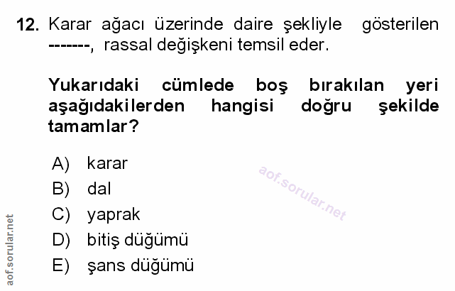 Soru 12