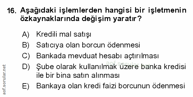 Soru 16