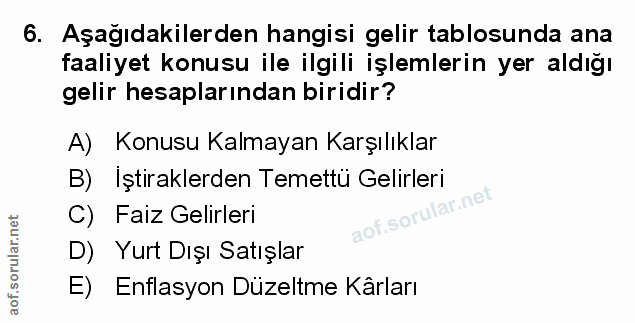 Soru 6