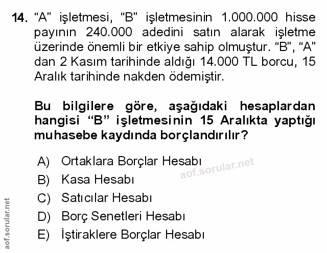 Soru 14