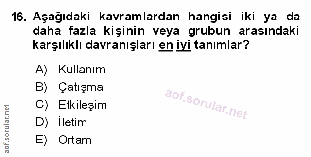 Soru 16