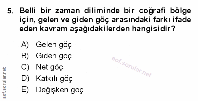 Soru 5