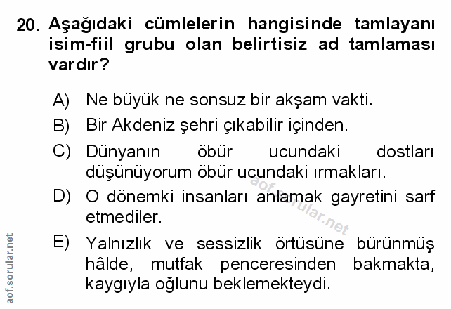 Soru 20