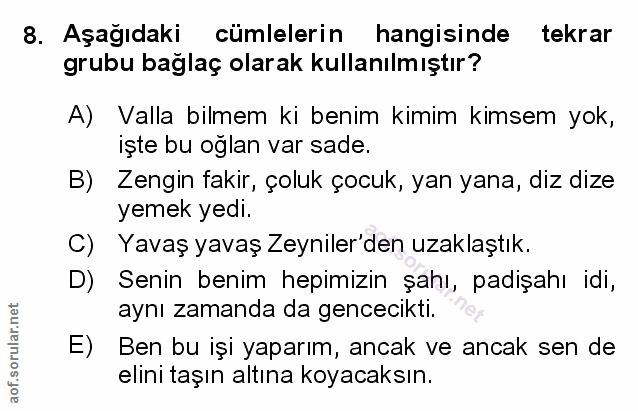 Soru 8