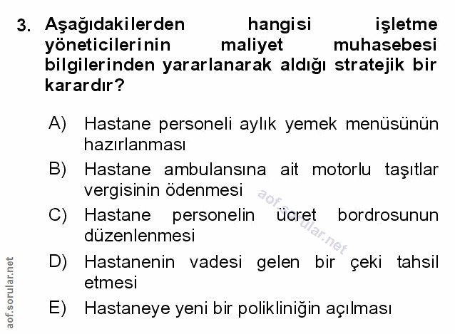 Soru 3