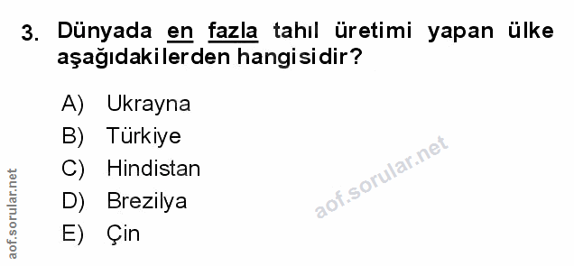 Soru 3