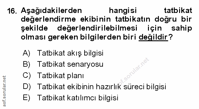 Soru 16