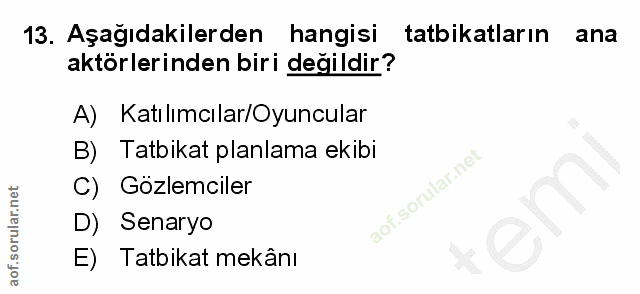 Soru 13