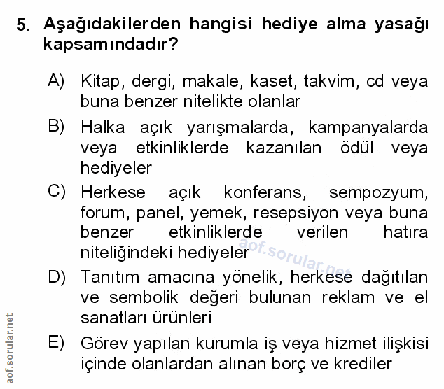 Soru 5