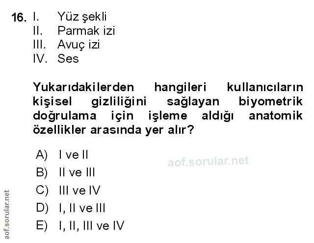 Soru 16