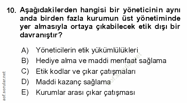 Soru 10