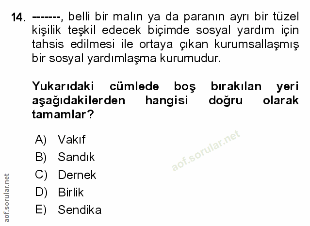 Soru 14