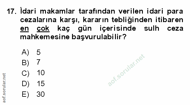 Soru 17