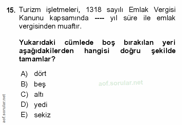 Soru 15