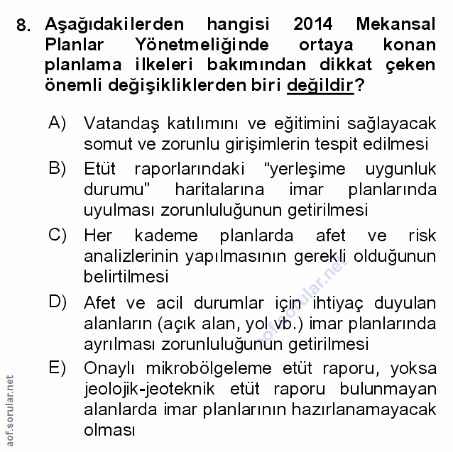 Soru 8