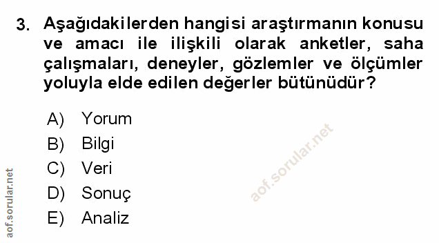 Soru 3