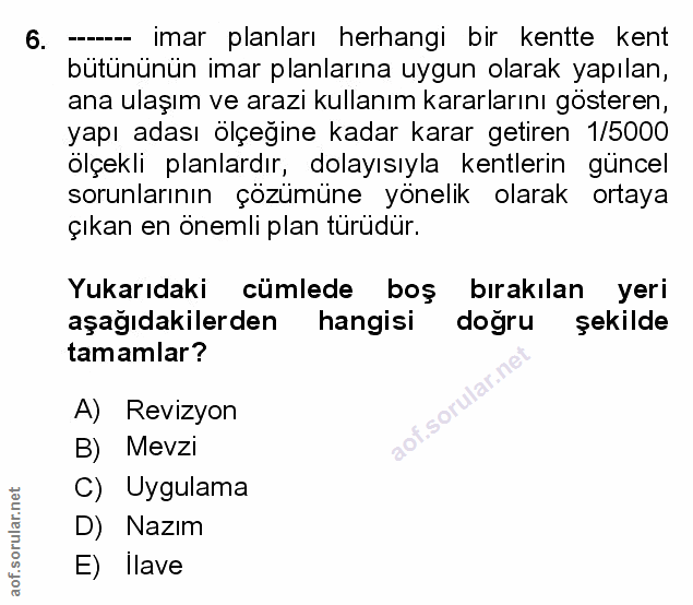 Soru 6