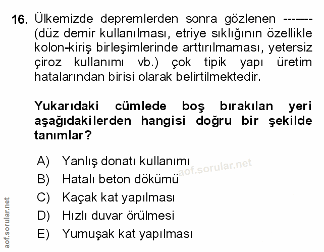 Soru 16