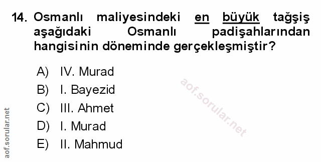 Soru 14