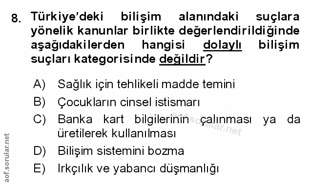 Soru 8