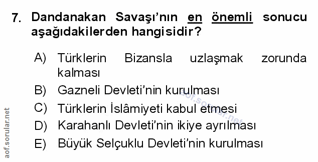 Soru 7